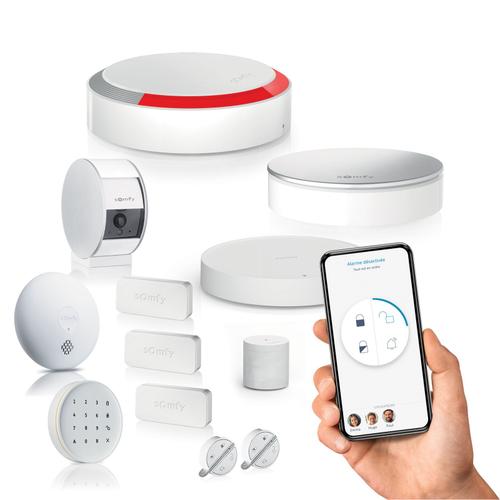Home Alarm Essential - Pack sécurité vidéo - Alarme Maison sans Fil Connecté Wifi - Caméra de surveillance intérieure