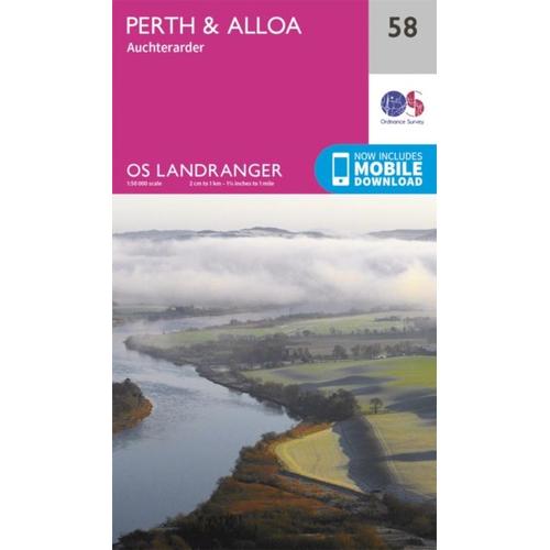 Landranger 58 Perth Alloa Auchterarder