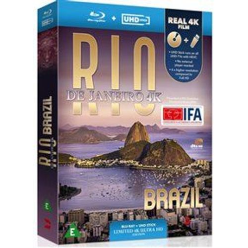 Rio De Janeiro, Brazil 4k Uhd Stick+Bluray [Blu-Ray] [Region Free]