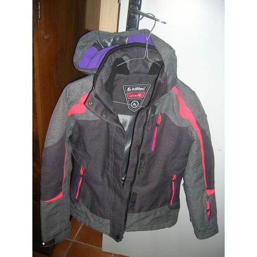 Veste À Capuche Amovible Killtec Level 5 Taille 8/12 Ans.