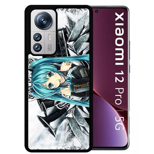 Coque Pour Xiaomi 12 Pro - Manga Fille - Silicone - Noir