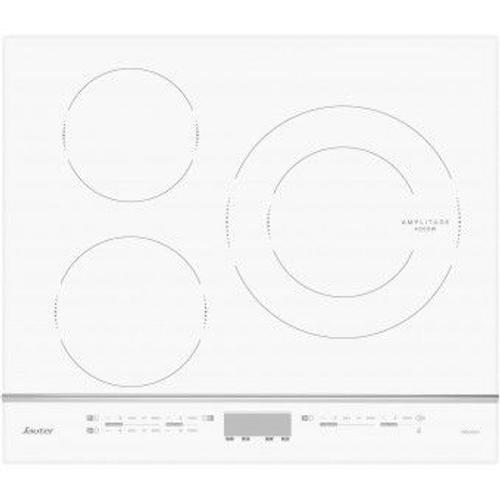 Sauter SPI4360W - Table de cuisson à induction - 3 fraise-mères - Niche - largeur : 56 cm - profondeur : 49 cm - blanc