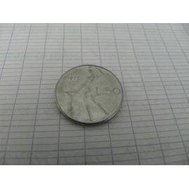 Pièce De 50 Lires Italienne