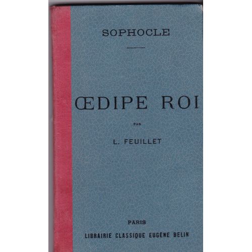 Oedipe Roi   Texte En Grec Ancien Introduction En Français