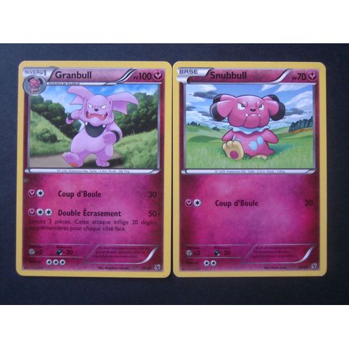 Bienvenue À Kalos - Snubbull (22) + Granbull (23/39)