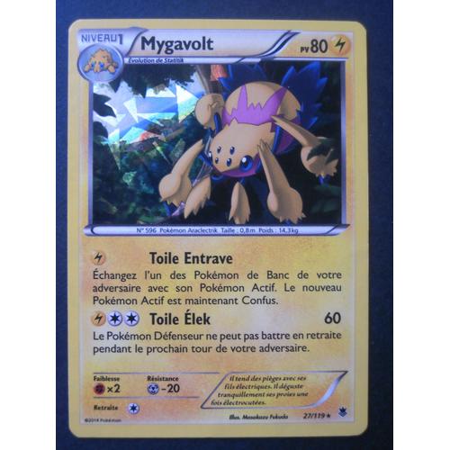 Mygavolt Rare Holo 27/119 Série Vigueur Spectrale