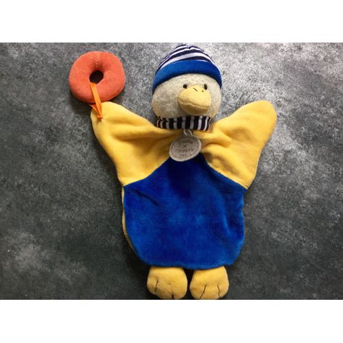 Canard Marionnette Doudou Et Compagnie Bouet 