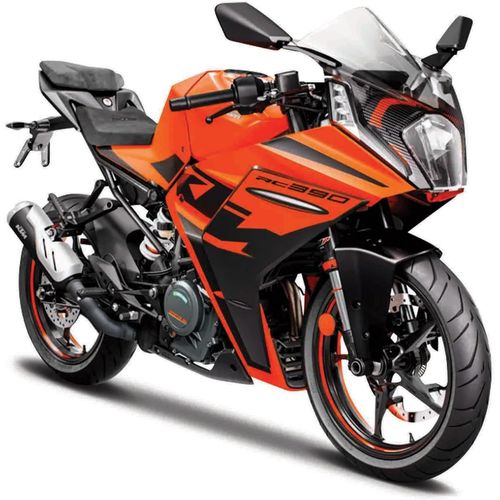 Véhicules Miniatures Die Cast 1/12 Moto Special Edition - Ktm Rc 390 - Orange