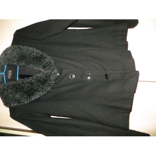 Veste Avec Col Fourrure