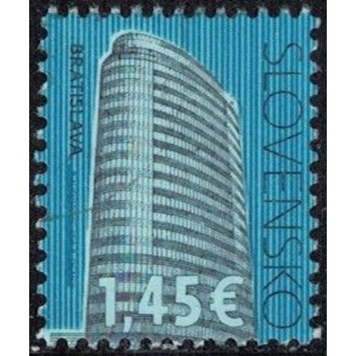 Slovaquie 2018 Oblitéré Used Bâtiment Edifice Vúb Banque Bratislava Y&t Sk 734 Su