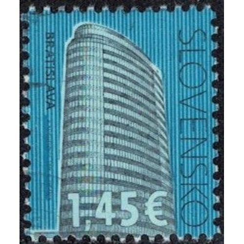 Slovaquie 2018 Oblitéré Used Bâtiment Edifice Vub Banque Bratislava Y&t Sk 734 Su