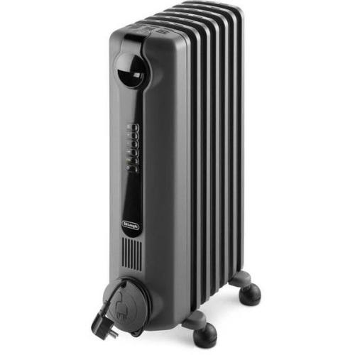 Radiateur bain d'huille RADIA DELONGHI - 1500W - 3 allures de chauffe -Technologie Real Energy - Ecran digital -Batterie