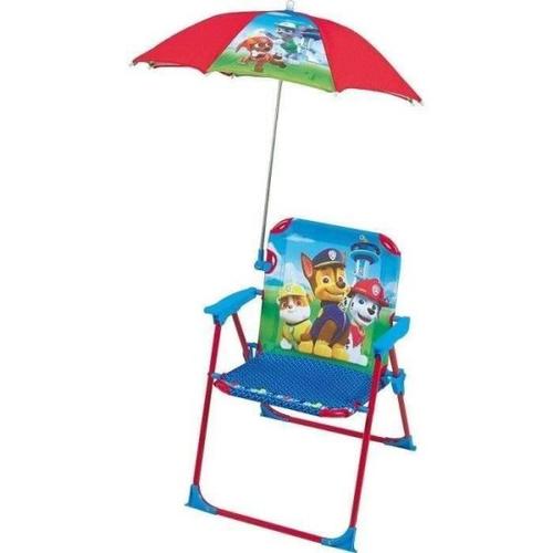 Chaise Parasol Pat Patrouille Pour Enfant - Fun House