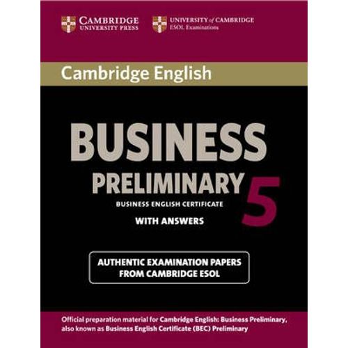 Cambridge English Business 5 Preliminary