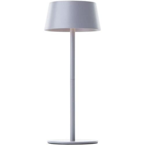 Lampe De Table D'extérieur - Brilliant - Picco - Led Et Solaire - Métal Et Plastique - 5 W - Gris Dépoli