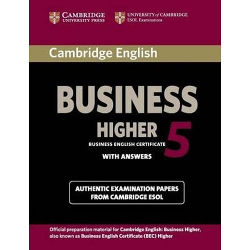 Cambridge English Business 5 Higher