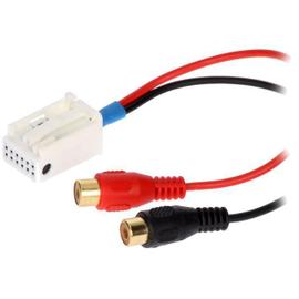 Câblage d'autoradio, adaptateur CD SFP, kit de connecteur stéréo  automatique, alimentation audio pour Clarion, 18