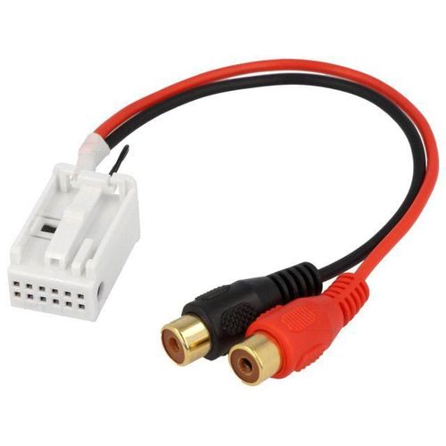 Cable Autoradio Adaptateur RCA - Mercedes A/ B/ C/ CLK/ GL/ M/ R/ S/ SL