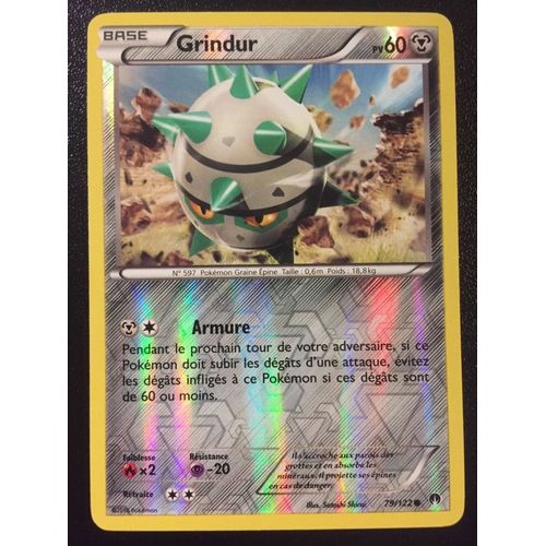 Grindur 79/122 Reverse - Pokemon Xy Rupture Turbo 