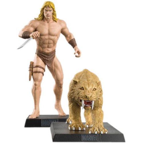 Kazar Et Zabu Hs Eaglemoss Marvel Plomb