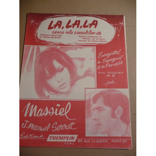 La,La, La   Massiel, J.Manuel Serrat