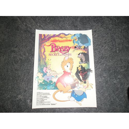 Brisby Et Le Secret De Nimh