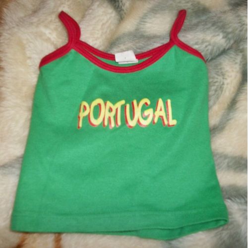 Debardeur Fille Portugal 4 Ans Pur Coton
