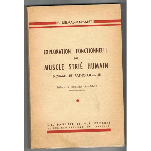 Exploration Fonctionnelle Du Muscle Strié