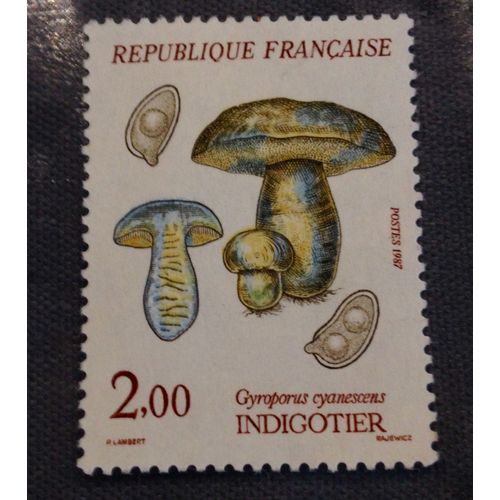 Timbre Indigotier, 1987