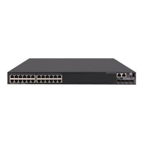 HPE 5510 24G PoE+ 4SFP+ HI 1-slot Switch - Commutateur - Géré - 24 x 10/100/1000 (PoE+) + 4 x 10 Gigabit SFP+ - Montable sur rack - PoE+ (740 W)