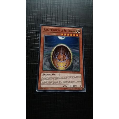 Yu-Gi-Oh! - Gaov-Fr082 - Sceau Hiératique Du Roi Dragon - Commune