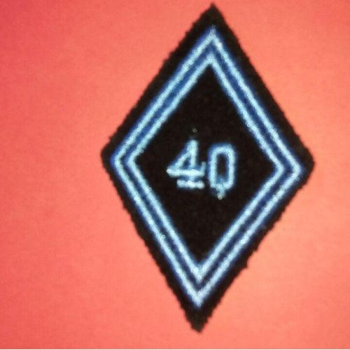 Losange De Bras 40 Ème Régiment De Transmission 
