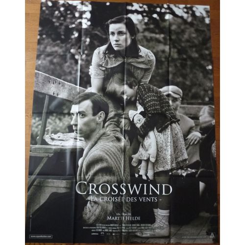 Crosswind - La Croisée Des Vents  De Martti Helde Avec Laura Peterson, Ingrid Isotamm - Affiche Originale De Film Format 120 X 160 Cm