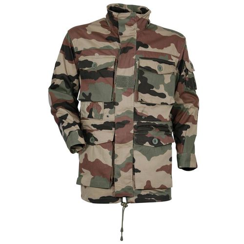 Veste / Parka Guérilla Camouflage Cam Camo Armée Française C/E Centre Europe
