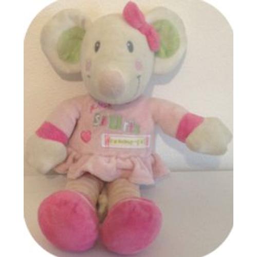 Peluche 'souris' - Rose/beige - Kiabi - 7.80€