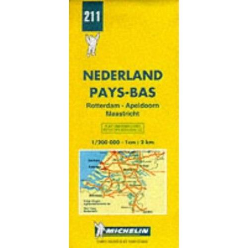 Pays -Bas - Rotterdam Apeldoorn Maastritcht - 1/200 000