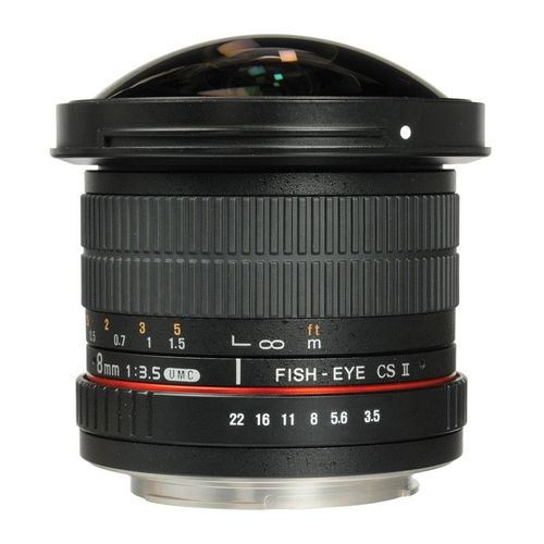 SAMYANG 8mm F3.5 UMC CS II pour PENTAX