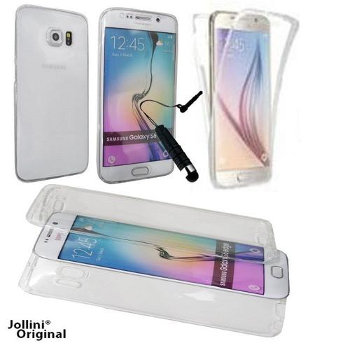 Coque Housse Etui Silicone Gel Protection Intégrale Pour Samsung Galaxy S6 Edge Plus Transparent. Jollini®