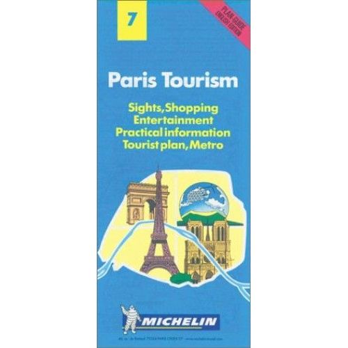 Paris Tourism - En Anglais, 1/20 000