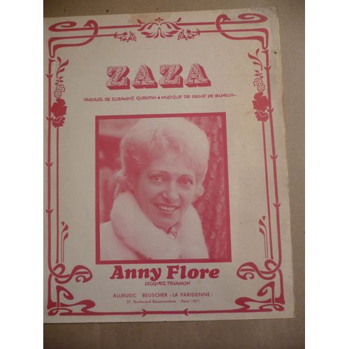 Zaza  Anny Flore