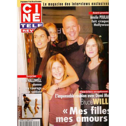 Ciné Télé Revue N° 42 / 2001 - Bruce Willis Et Demi Moore