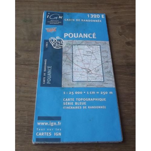 Carte De Randonnée : Pouancé Compatible Gps