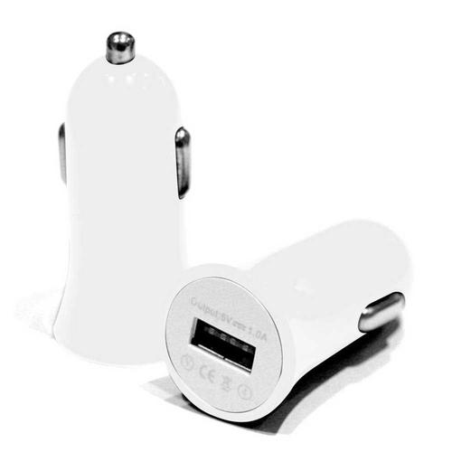 Chargeur Adaptateur Usb Allume-Cigare 1a - 5v - Nokia Lumia 830 - Blanc