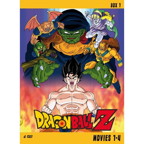 Dragonball Z - Movies 1-4 (4 Discs)