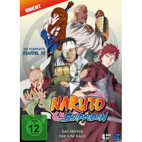 Naruto Shippuden - Die Komplette Staffel 10 (4 Discs)