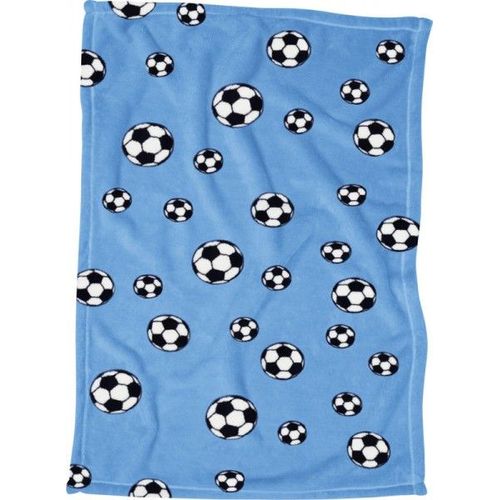 Playshoes Fleece-Couverture Fußball 900 Original 75x100cm (301702)