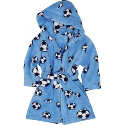 Playshoes Fleece-Peignoir Fußball 900 Original 110/116 (340151)