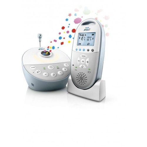 Avent Scd580 Dect Babyphone (Max Eco Mode Nacht-Projektor)