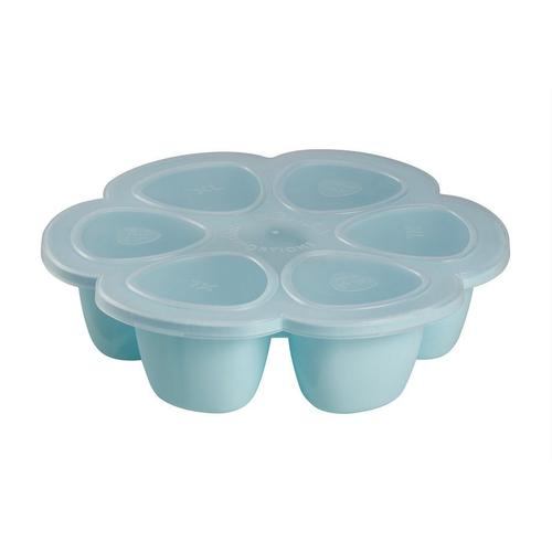 Multiportions En Silicone Bleu 540ml (6 X 90 Ml) De Beaba