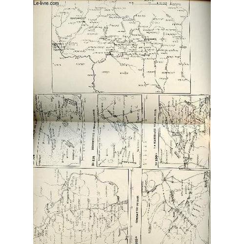 Croquis Nos 103, 103 Bis, 104, 105, 106 Et 106 Bis : Kulm (29-30 Aout 1813) + Combat Du 30 Aout + Gross-Beeren (23 Aout 1813) + Dennewitz (6 Septembre 1813) + La Katzbach (26 Aout 1813) + ...